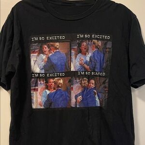 Saved by the Bell Jessie Spano caffeine excited scared freak out Black T-Shirt